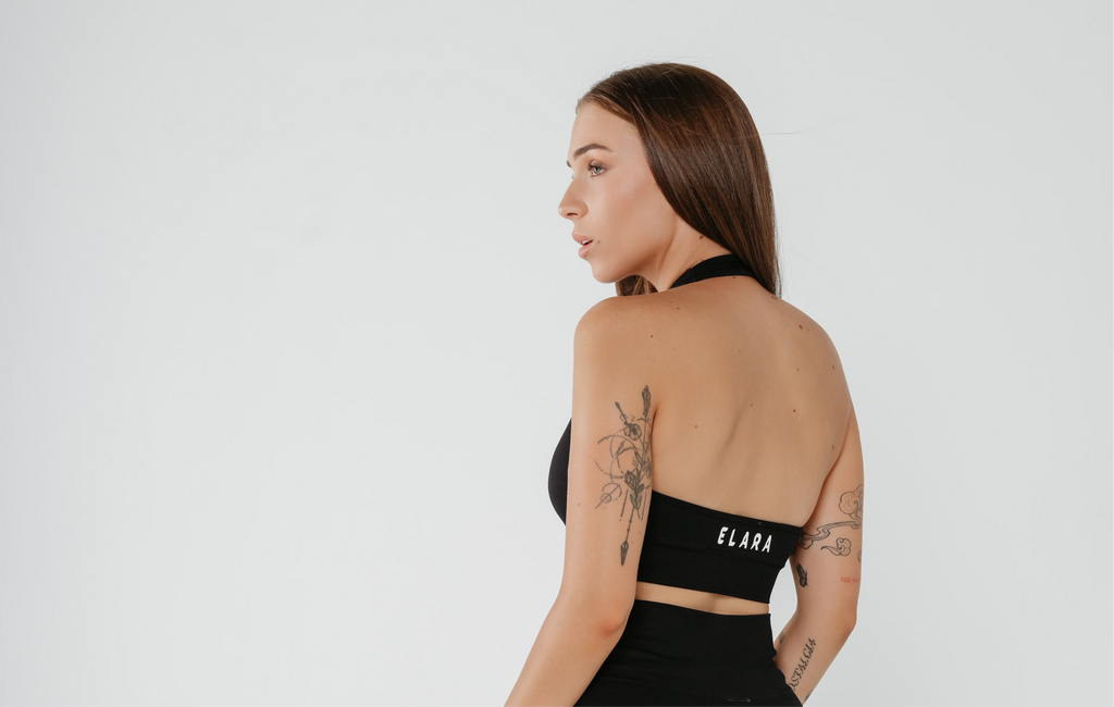 Florence Crop Black