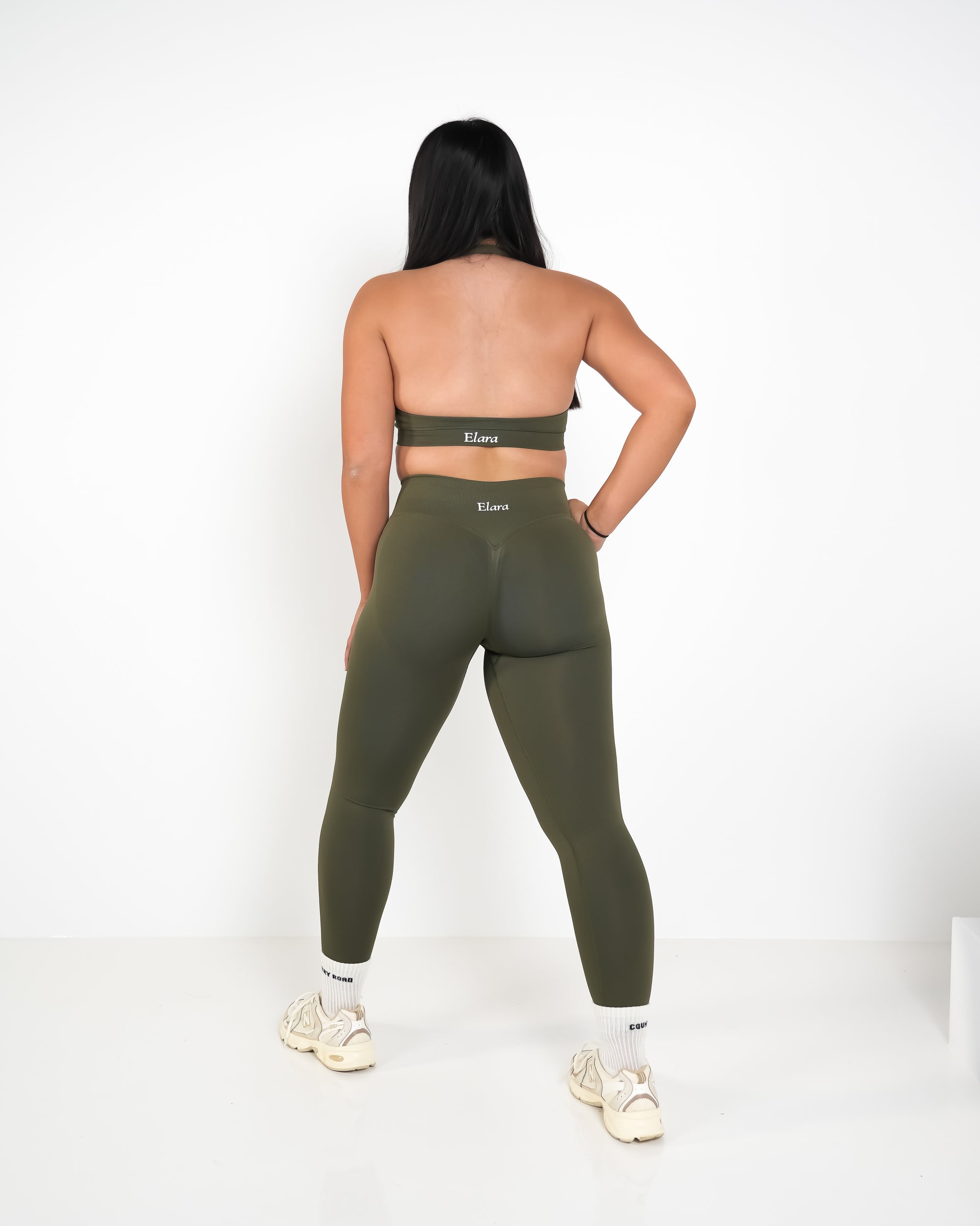 Siena Crop Stone Olive