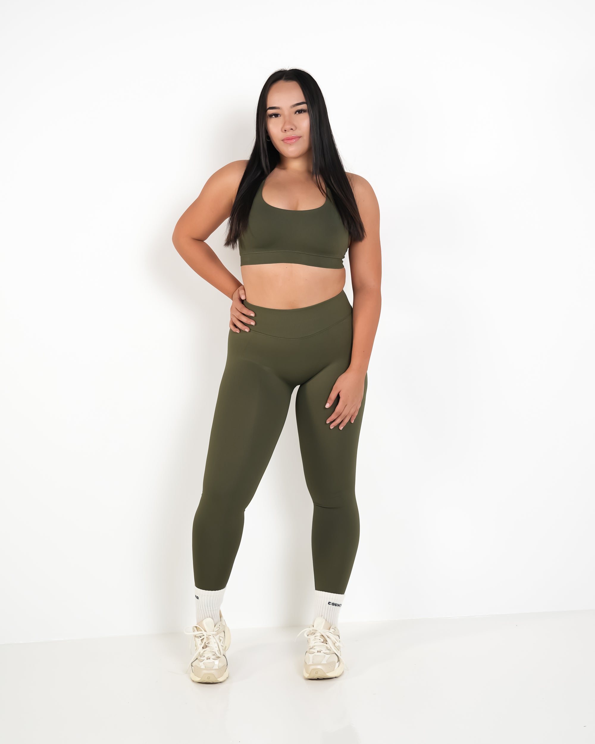 Siena Leggings Stone Olive