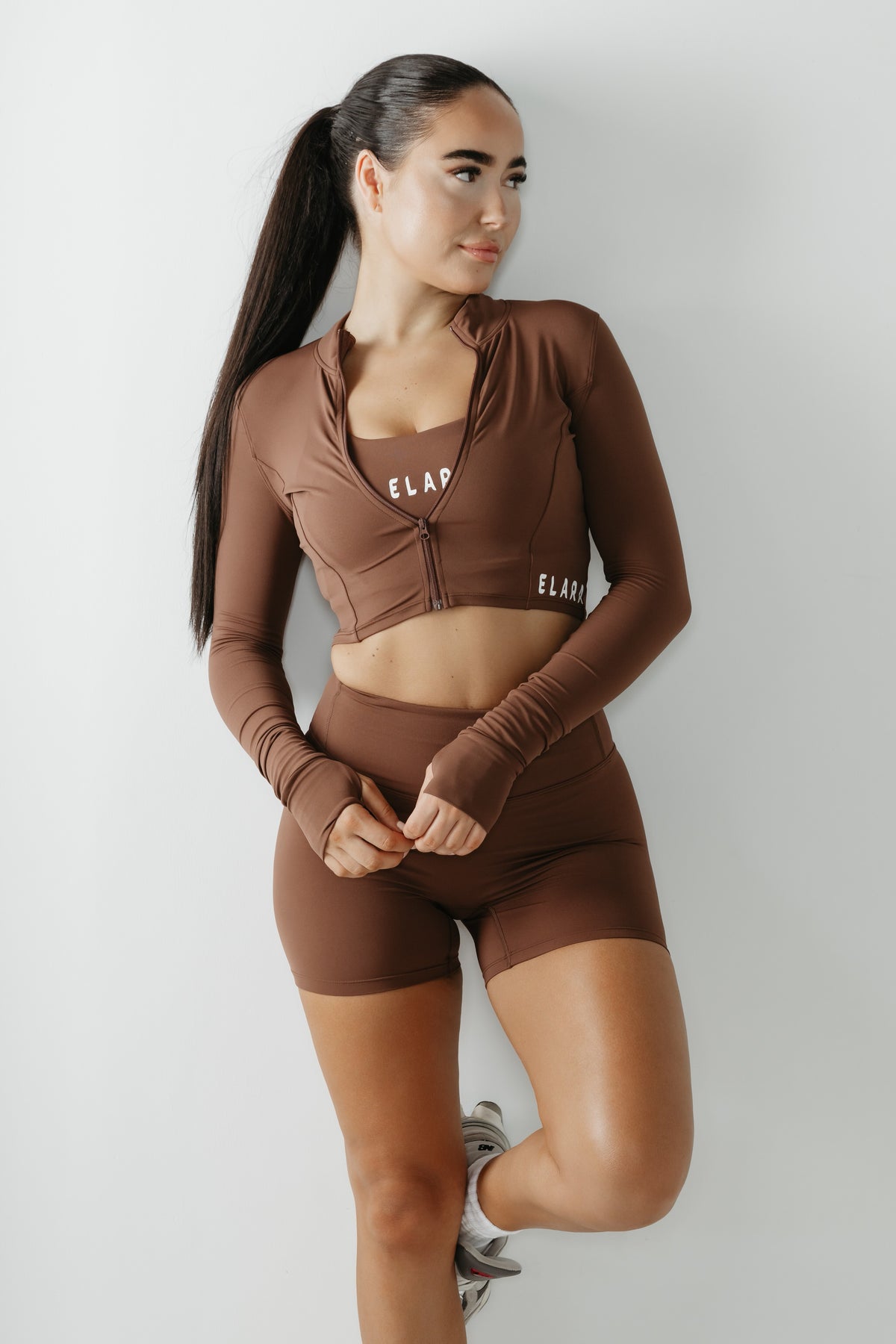 Geneva midi Jacket Mocha