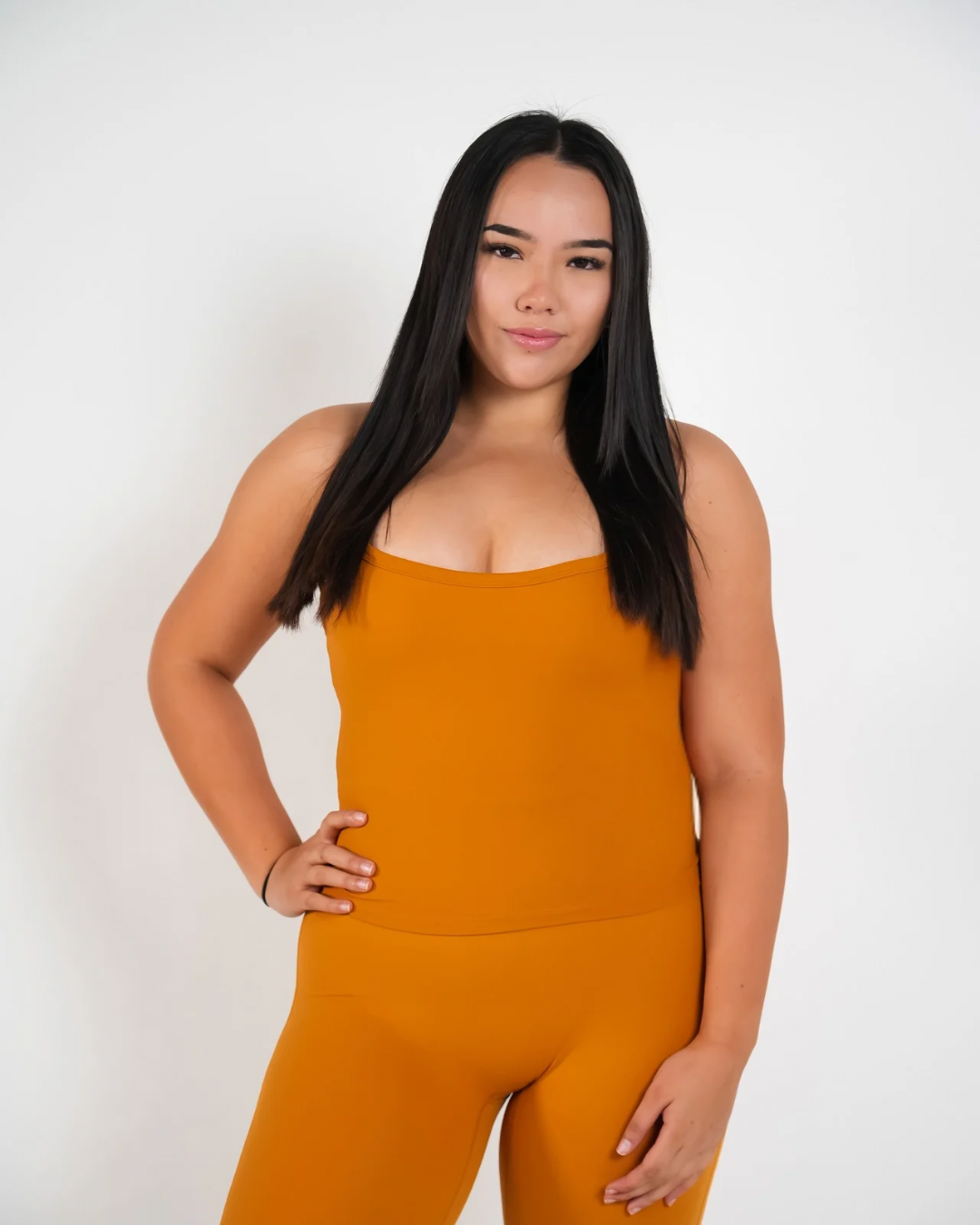 Athena Flared Leggings Tangerine