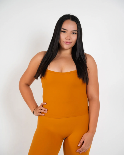 Athena Tank Tangerine